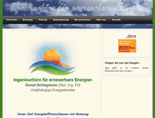 Tablet Screenshot of energie-schlagmann.de